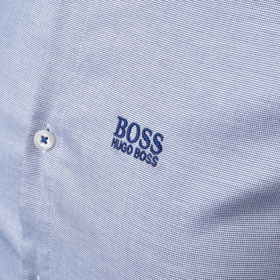 Alternative Image for ProductBOSS Baccarini Short Sleeved Shirt Blue3